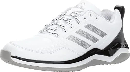 Tennis shoes with the best arch support-New Adidas Speed Trainer 3 K Shoe Blk/lSlvr/Wht Youth 3.5 Baseball Training Shoe