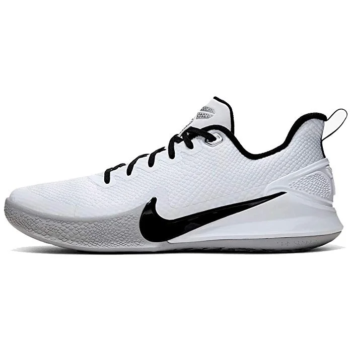 Best tennis shoes for players with plantar fasciitis-New Nike Kobe Mamba Focus Basketball Shoes Men 12.5/Women 14 Black/White/Gray