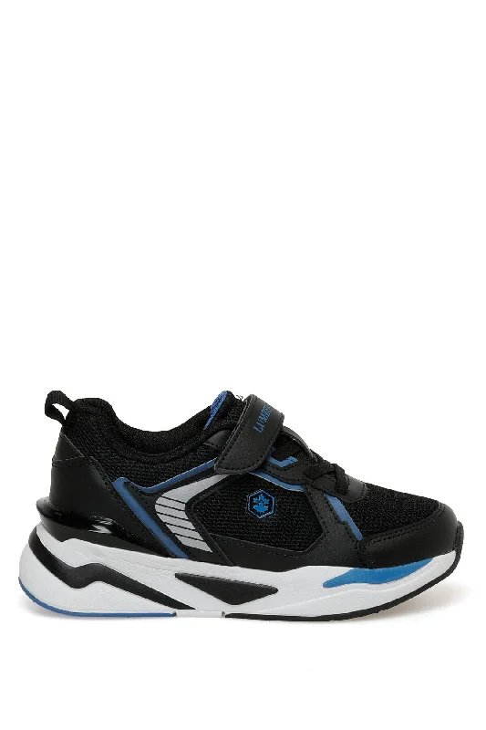 Basketball shoes with the best midsole technology-Oxford Jr 3fx Black Boys Running Shoes