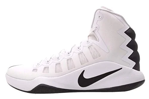 Comfortable tennis shoes for long matches-New Nike Hyperdunk 2016 TB Men 9 Basketball Shoes White/Black 844368