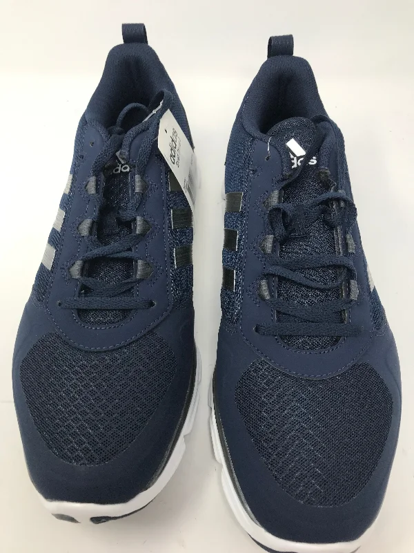 Best tennis shoes for cushioning in the sole-New Adidas Speed Trainer 2 Navy/Grey/Silver Men Size 11.5