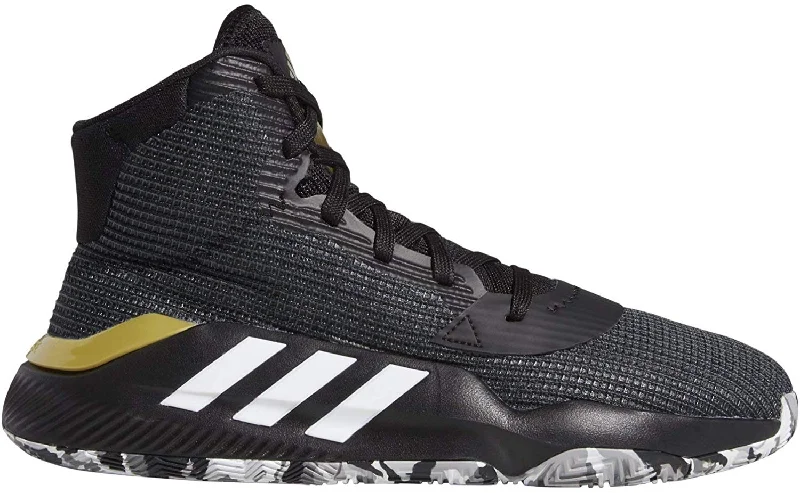 Tennis shoes for superior court grip and traction-New Adidas Men's 11 Pro Bounce 2019 Shoe Basketball Black/White