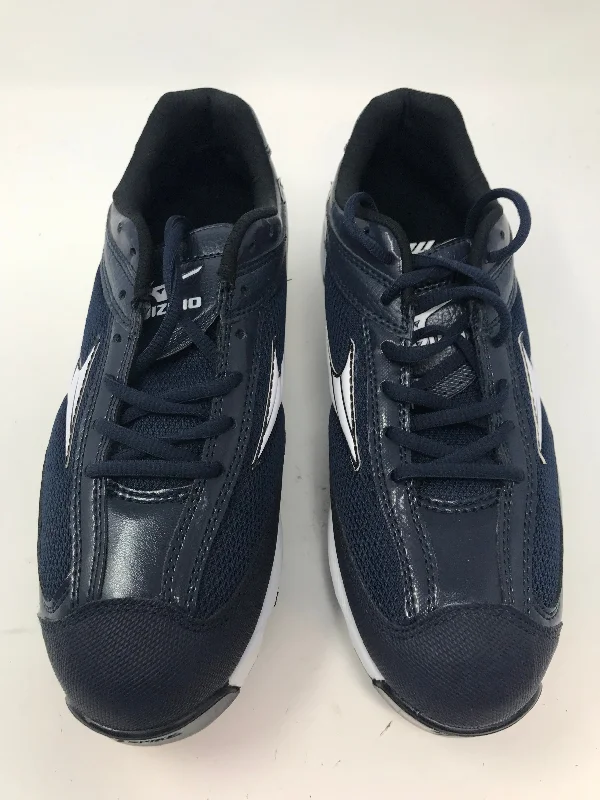 High-performance tennis shoes for professional players-New Other Mizuno 9-Spike Swift Wmn 10 Low Metal Fastpitch Softball Cleat Navy/White