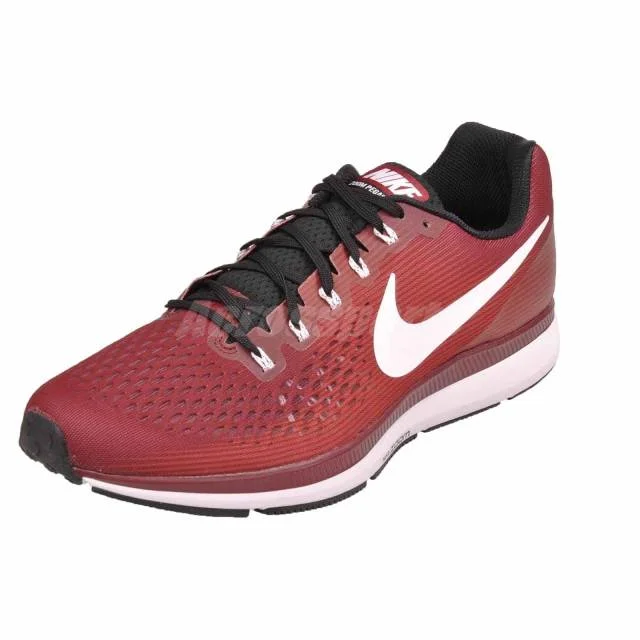 Tennis shoes with breathable mesh uppers-New Other Nike Air Zoom Pegasus 34 Running Shoes Men 7 Red/Black