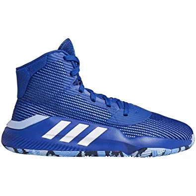 Tennis shoes for high-impact landings-New Adidas Men's 9 Pro Bounce 2019 Shoe Basketball Collegiate Royal/White