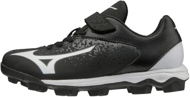 Tennis shoes with maximum durability for long-lasting wear-New Mizuno Baseball Footwear Low Youth Molded Baseball Cleat Size 13 Black/White