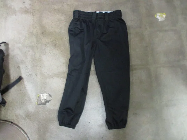 Baseball pants for everyday wear-Used Wilson Elastic Bottom Baseball Pant Youth Large - Black