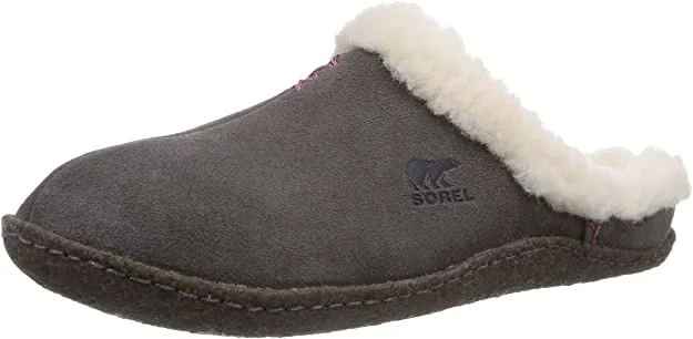 Best tennis shoes for comfort and shock absorption-New Sorel Women's Nakiska Slide Slipper,Shale/Tarte,11 M US