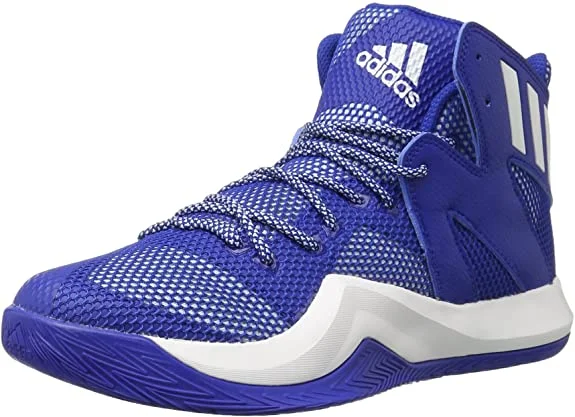 Best tennis shoes for players with plantar fasciitis-New Adidas Crazy Bounce Size Mens 11.5 Basketball Shoe Royal/White