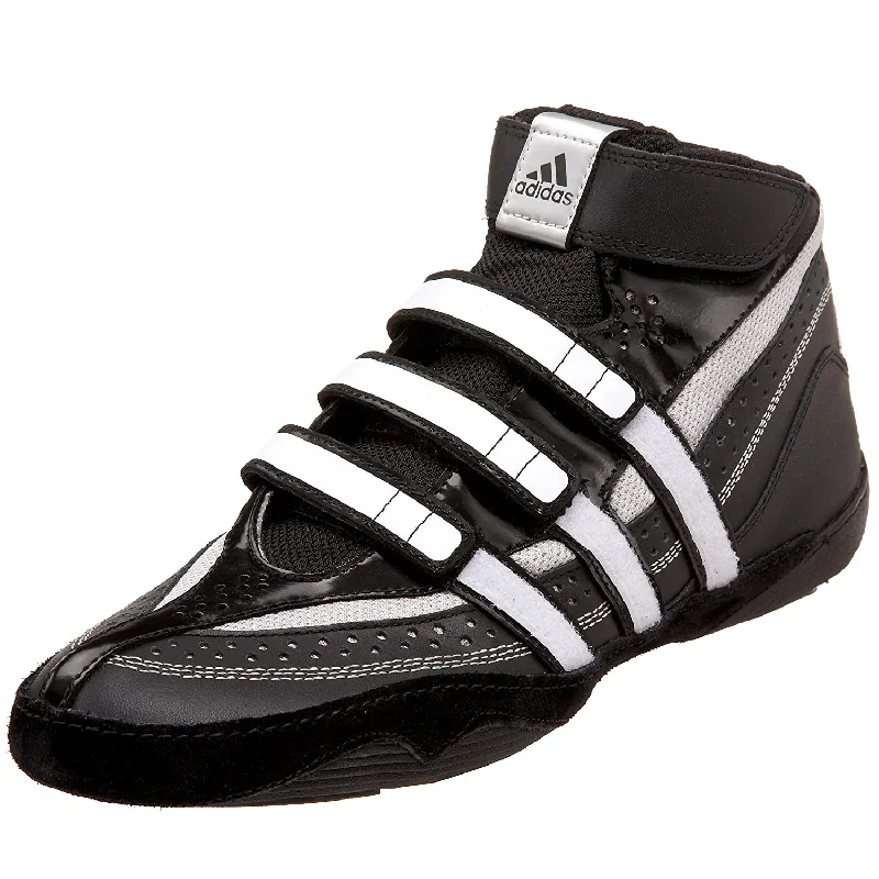 Tennis shoes for hard surface durability and performance-New Adidas Extero Adult Men Size 5 Wrestling Shoes 016911 Black/White