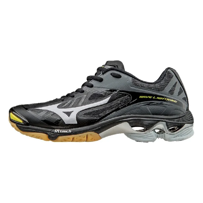 Best tennis shoes for cushioning and comfort-New Mizuno Wmn W11 Wave Lightening Z2 Indoor Court Volleyball Shoe Black/Silvr