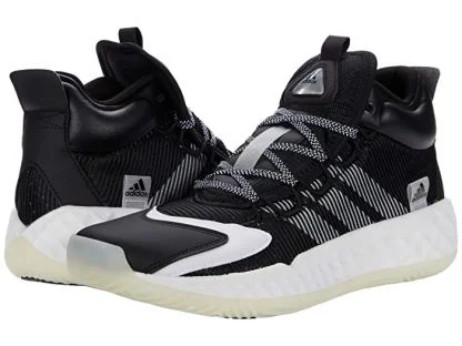 Tennis shoes with the best grip for hard courts-New Adidas Coll3ctiv3 2020 Mid Basketball Shoe Men's 12 Black/White