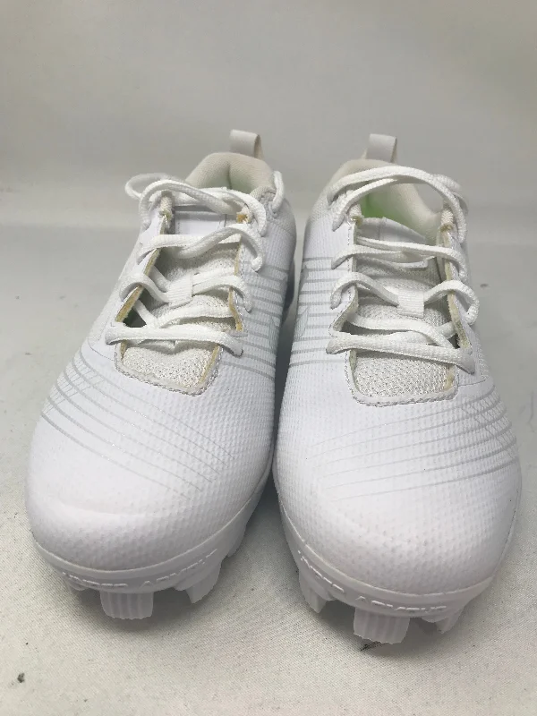 Tennis shoes with flexible cushioning for comfort-New Other Under Armour Women's Glyde TPU Softball Size 7 White Molded Cleats