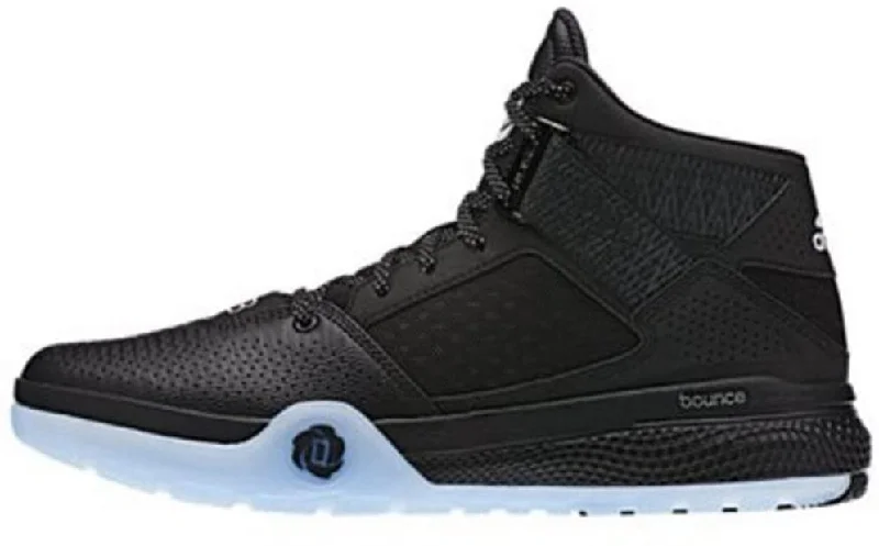 Comfortable tennis shoes for long matches-New Adidas D Rose 773 IV Mens Basketball Shoe 7 Black-White