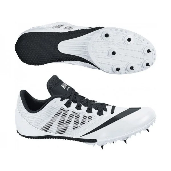 Tennis shoes with flexible cushioning for comfort-New Nike Zoom Rival MD 7 Track & Field Cleats Mn 5/Wmn 6.5 Blk/White