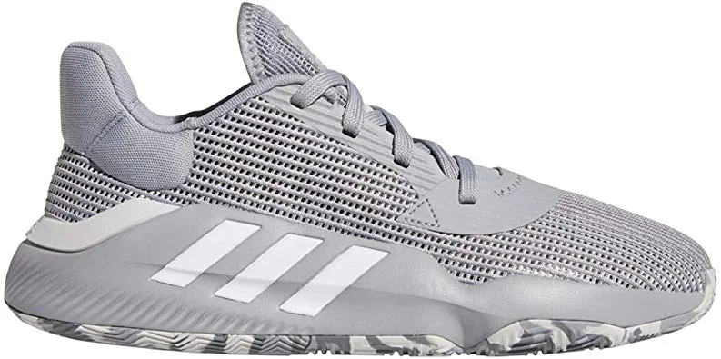 Tennis shoes for better movement and agility on the court-New Adidas Men's Pro Bounce 2019 Basketball Gray/White Men 11