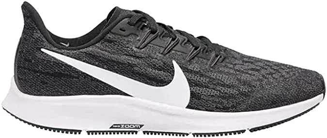 Best tennis shoes for cushioning and comfort-New Nike Men's Air Zoom Pegasus 36 Tb Ankle-High Mesh Running Black/White Sz 12.5