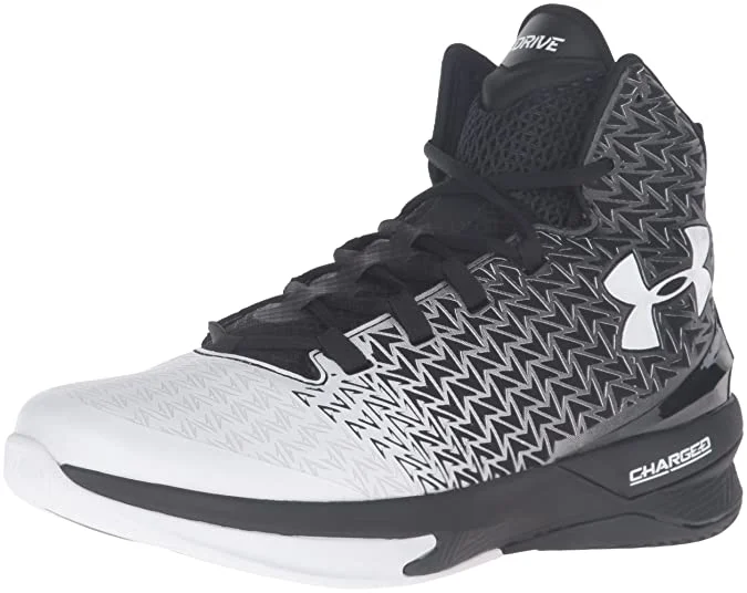 Tennis shoes for optimizing performance during matches-New Under Armour Clutchfit Drie 3 1269274-002 13 Men's Basketball Shoe Blk/Wht