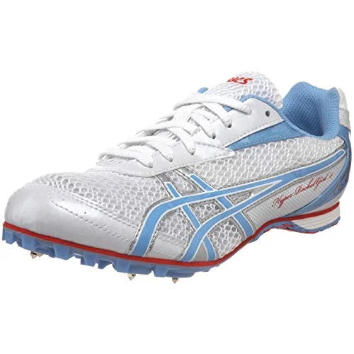 Durable tennis shoes for clay courts-New Other Asics Women's Hyper-Rocketgirl 5 Track And Field Shoe Sz 8.5 Wh/Blu/Rd