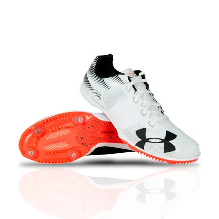 Tennis shoes for heavy players-New Under Armour Men Kick Distant Spike Men 7.5 Track and Field Shoe