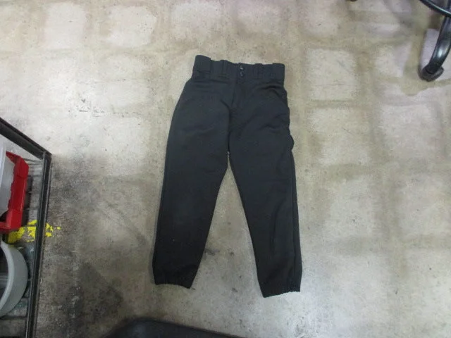 Baseball pants and gloves pairing-Used Easton Youth Medium Elastic Bottom Baseball Pants