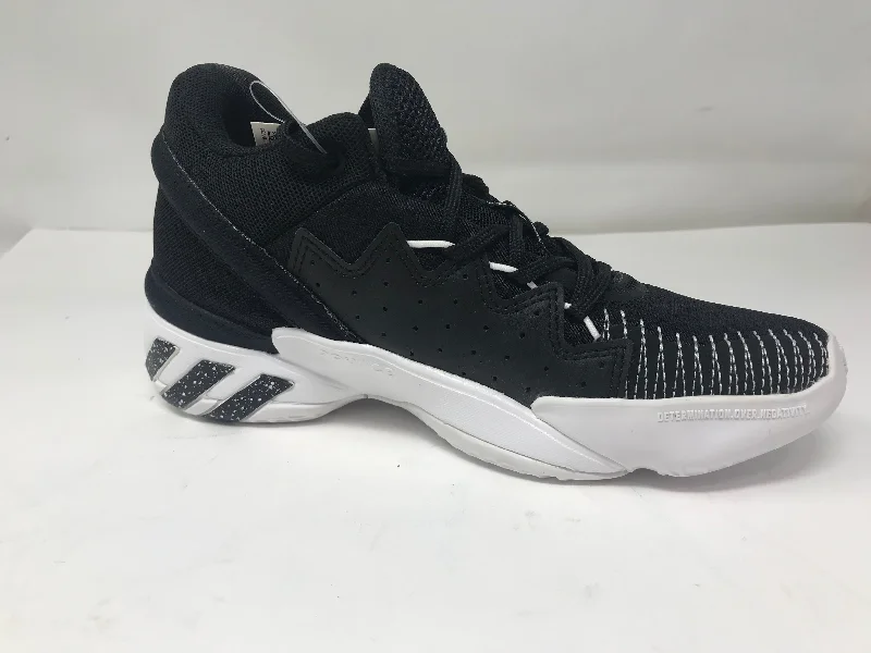 Best tennis shoes for cushioning and comfort-New Adidas D.O.N. Issue #2 Shoe - Kid's Basketball SIze 2.5 Black/White