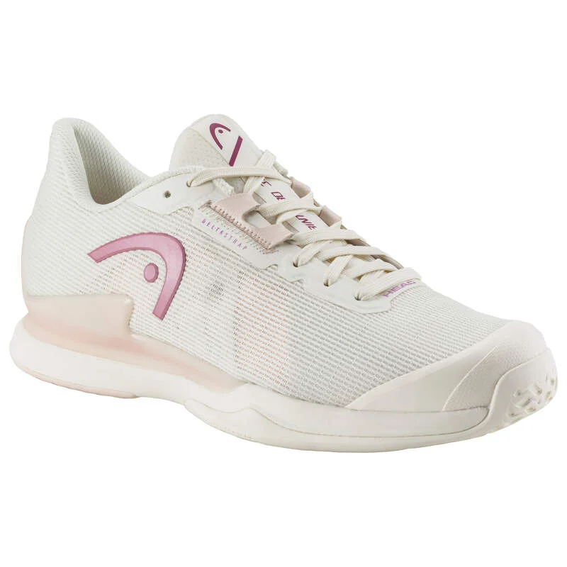 Tennis shoes with high durability for tough matches-Head Women's Sprint Pro 3.5 (Chalk White/Purple)