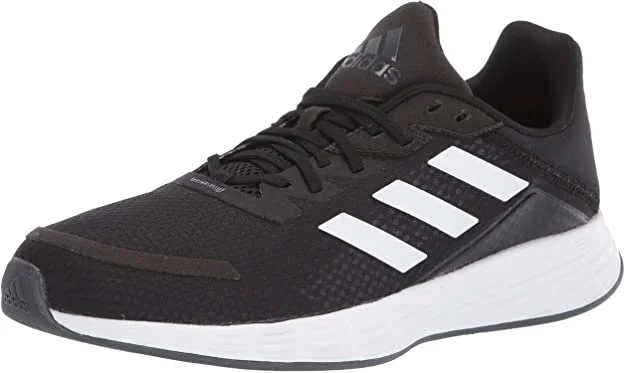 Tennis shoes with flexible cushioning for comfort-New Adidas Men's Duramo Superlite Running Shoe Size 12 Black/White