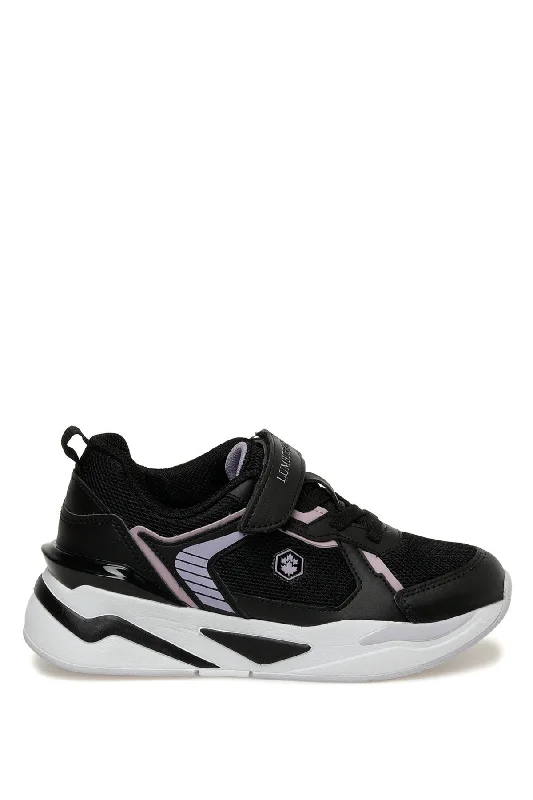 High-performance basketball shoes for all positions-OXFORD JR 3FX Black Girls Running Shoes