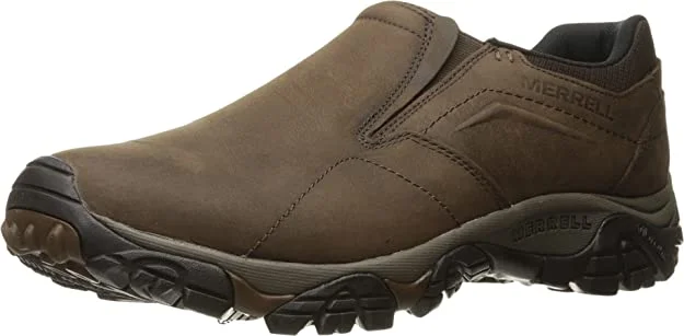 Tennis shoes for high-impact landings-Used Merrell Men's Moab Adventure MOC Hiking Shoe Size 11.5 Wide Brown