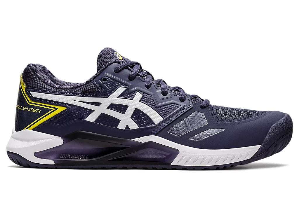 Tennis shoes with the best shock protection-Asics Men's Gel-Challenger 13 CLAY/PADEL (Indigo Fog/White)