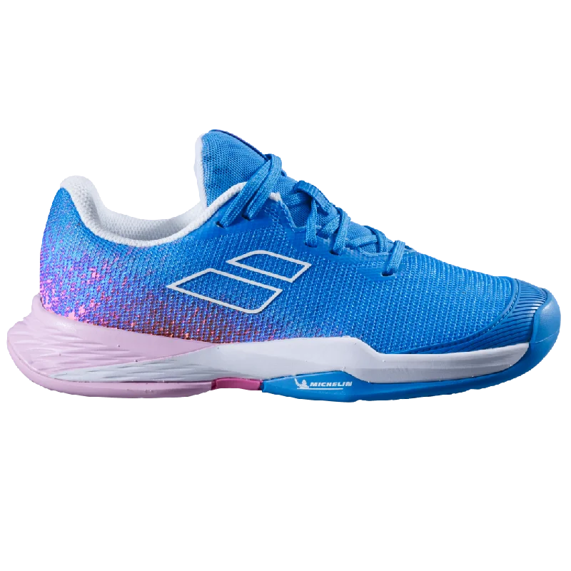 Stylish tennis shoes for on and off the court-Babolat Women's Jet Mach 3 All Court (French Blue)