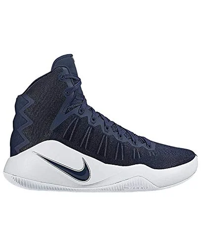 Affordable tennis shoes for beginners-New Nike Hyperdunk 2016 TB Womens Size 10.5 Basketball Shoes Navy/White