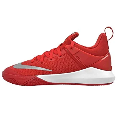 Best tennis shoes for cushioning and comfort-New Nike Men's 5.5 Zoom Shift Tb Red/White Ankle-High Mesh Basketball Shoe