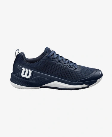 Best tennis shoes for cushioning and comfort-Wilson Men's Rush Pro 4.5 (Navy Blazer/White/)