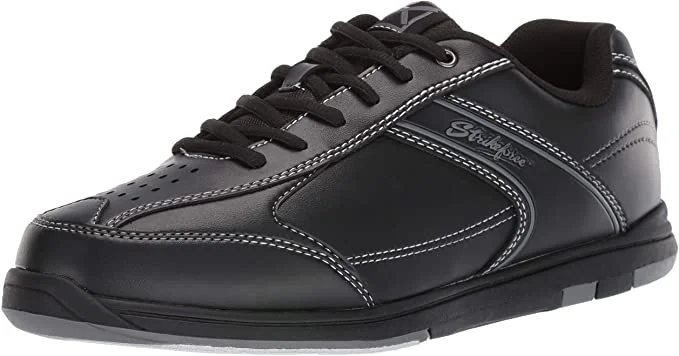 Tennis shoes with durable outsole material-New KR Strikeforce Mens 12 Flyer Bowling Shoes Black