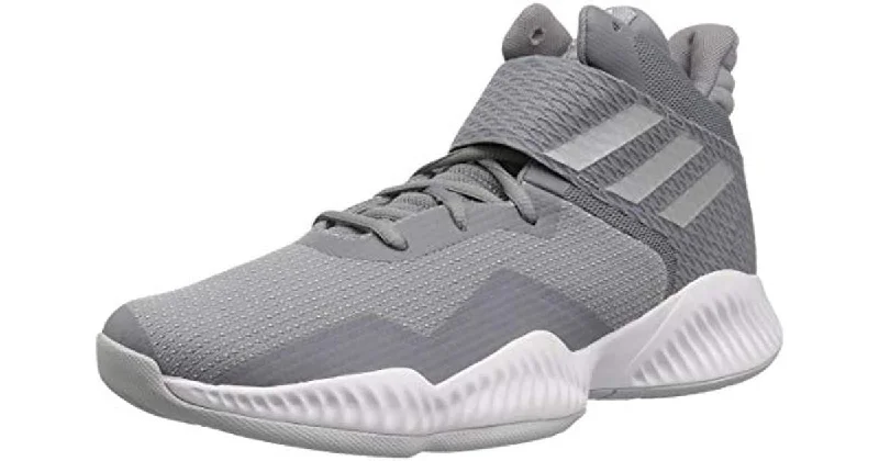 Tennis shoes for fast sprints on the court-New Adidas Explosive Bounce 2018 Basketball Shoe Men's 7 Silver/White