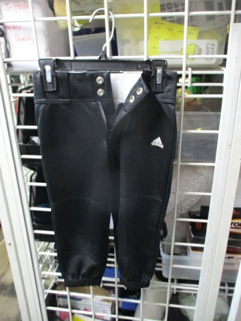 Baseball pants with zipper pockets-Used Adidas Elaastic Bottom Pants Youth XXS