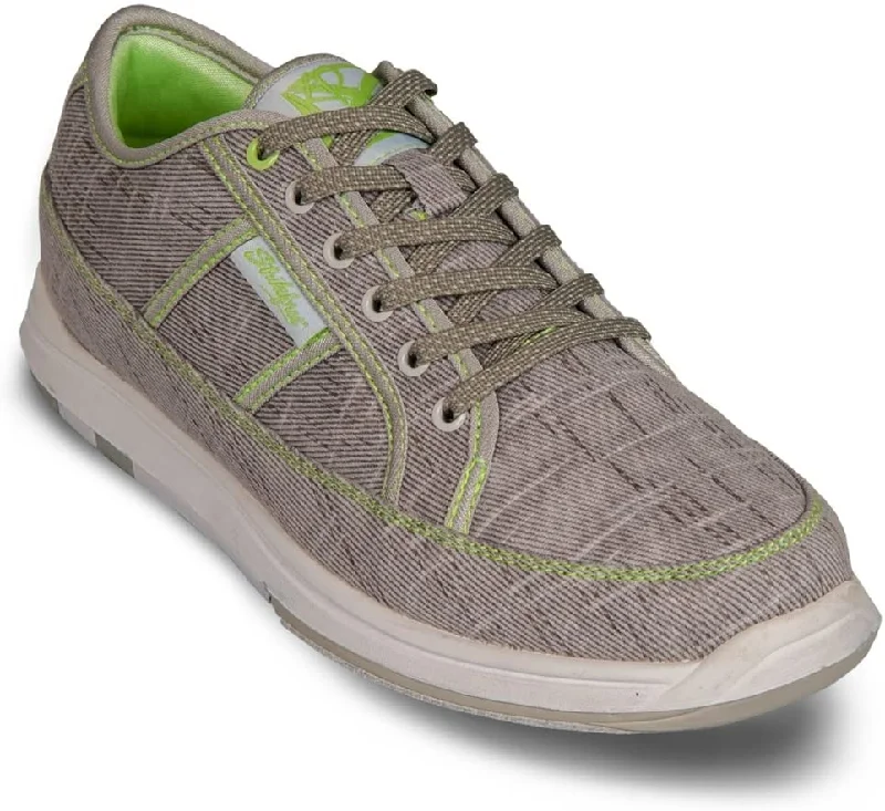 Tennis shoes with excellent support for net play-New KR Strikeforce Size 9.5 Bowling Shoes Womens Gray/Green