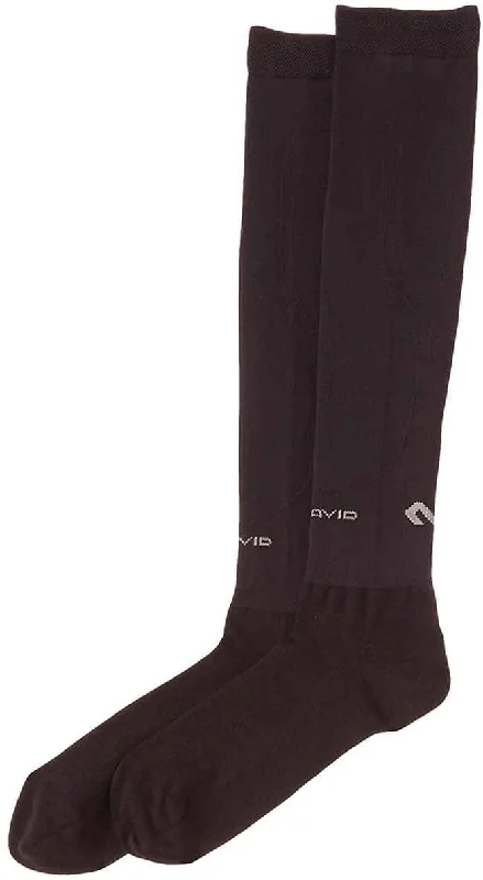 Tennis shoes with the best arch support-New McDavid Large Rebound Compression Socks Black