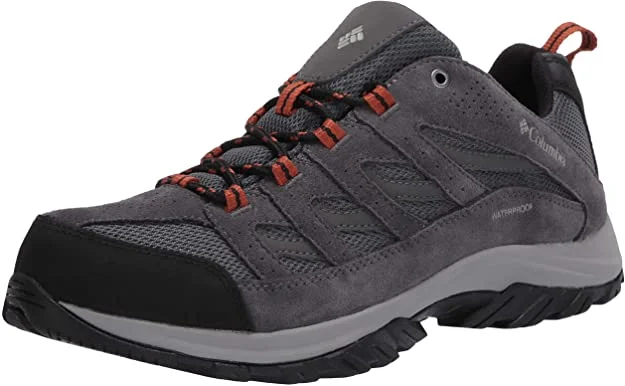 Best tennis shoes for flat feet-Used Columbia Men's Crestwood Waterproof Hiking Boot Shoe Size 8.5 Graphite