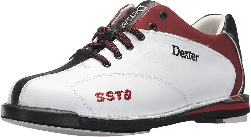 Tennis shoes with excellent cushioning-New Dexter Women's SST 8 LE Bowling Shoes Size 6.5 (M) Black/Red/White