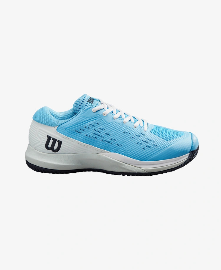 Tennis shoes for quick lateral movements-Wilson Women's Rush Pro Ace (Bonnie Blue/Ballad Blue)