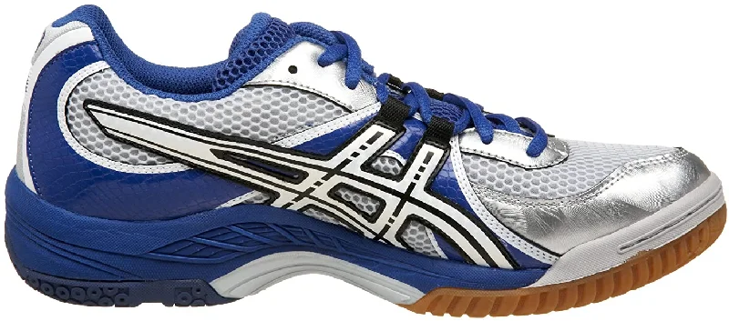 Best tennis shoes for aggressive players-New Asics B953N GEL-1130V Size 9 Royal/White/Silver Shoes