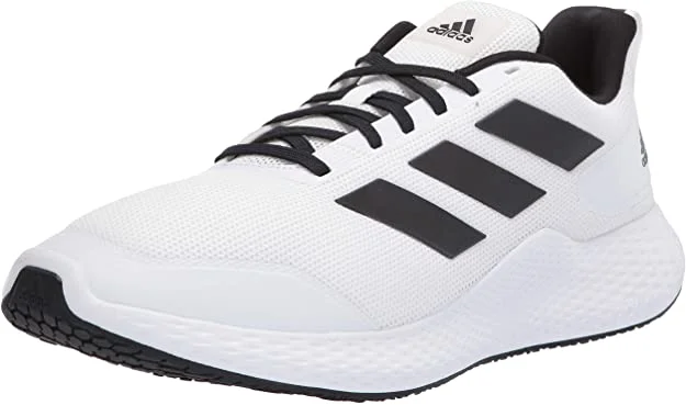 Tennis shoes for fast sprints on the court-New Adidas Men's Edge Gameday Running Shoe Size 11.5 White/Black