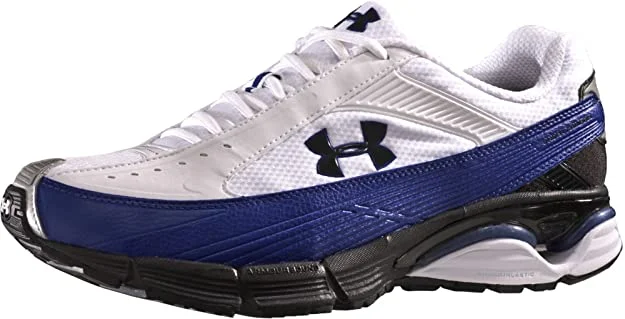 Tennis shoes with great toe protection-New Under Armour Men's Whipray II Running Shoe Adult 11.5 Royal/White