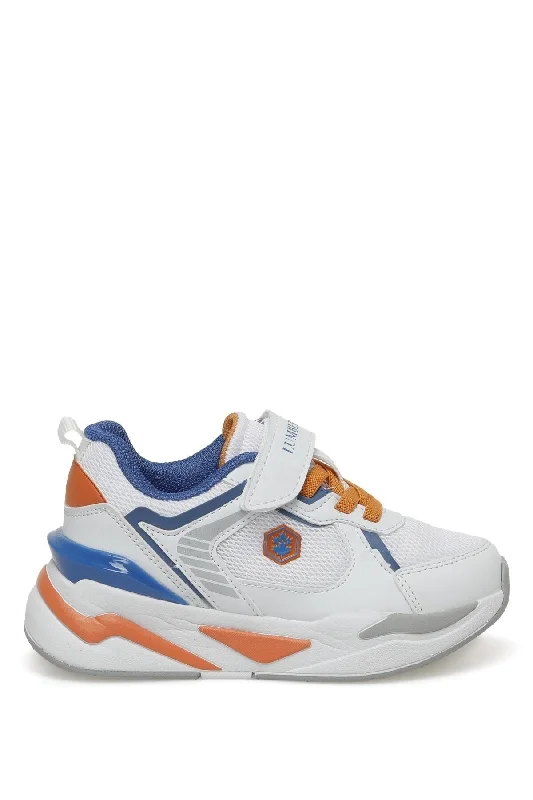 Basketball shoes with excellent cushioning for jumping-Oxford Jr 3fx White Boys Running Shoes