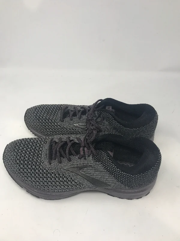 Tennis shoes for heavy players-Used Brooks Revel 2 Athletic Shoe Womens Size 10 Black/Grey/Arctic Dusk