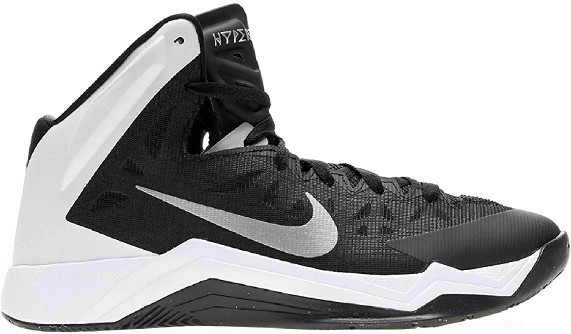 Comfortable tennis shoes for long matches-New Nike Men's Zoom Hyperquickness TB Basketball Shoes 8.5 Black/White