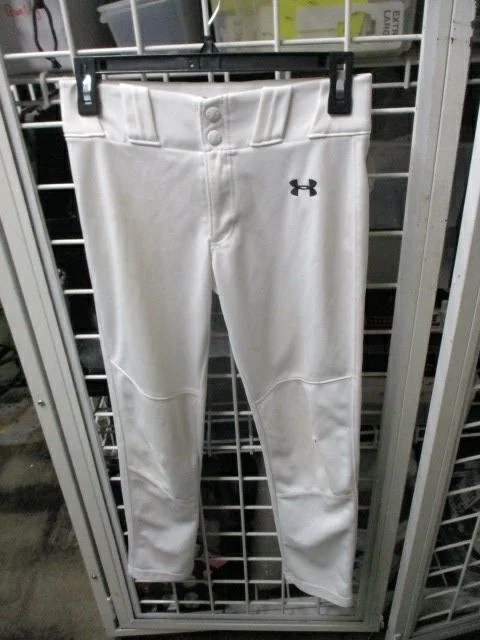 Baseball pants for spring and fall seasons-Used Under Armour Open Bottom Pants Youth Size Medium - wear